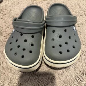 CROCS Kids Dark Gray Clogs